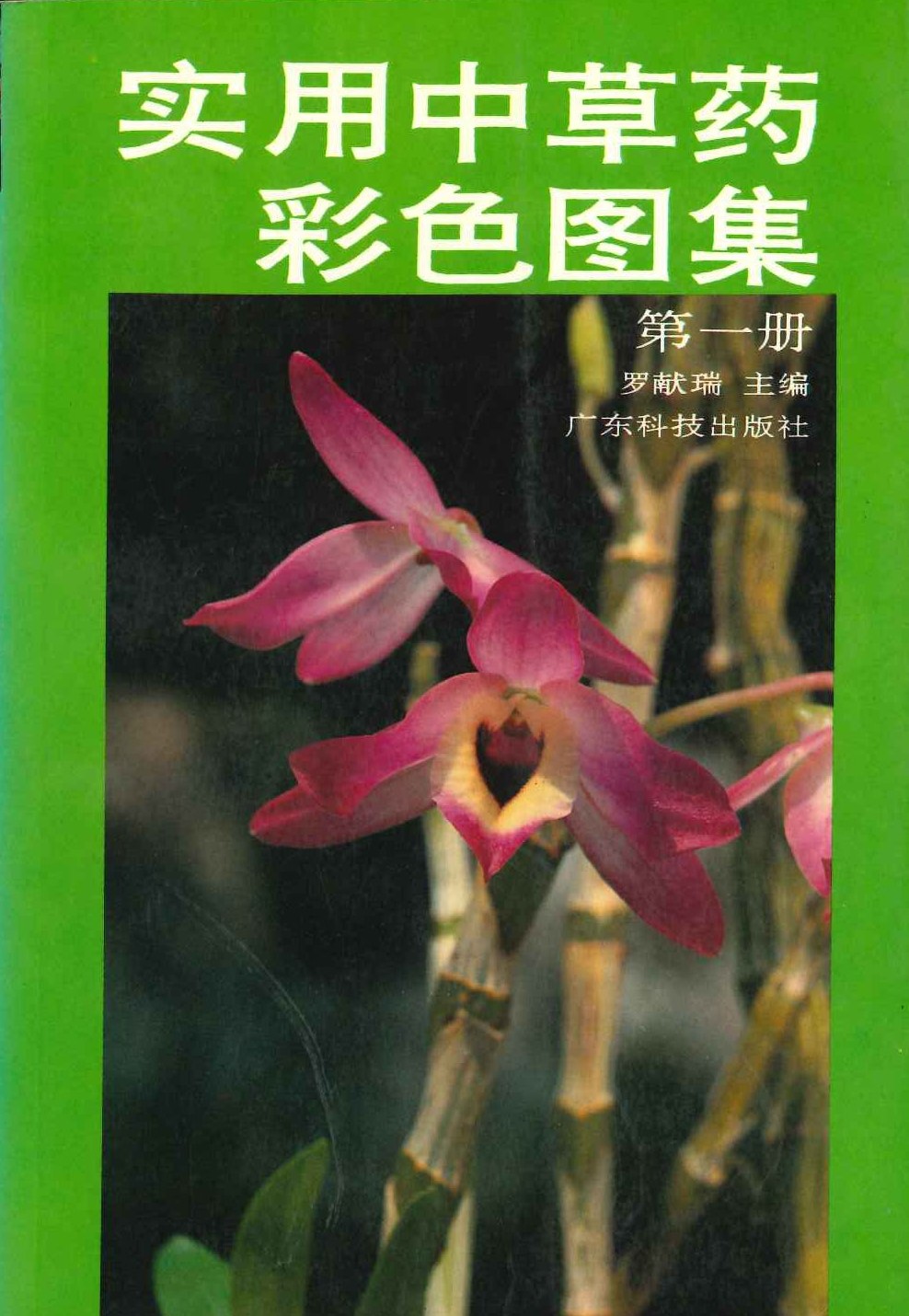实用中草药彩色图集第一册