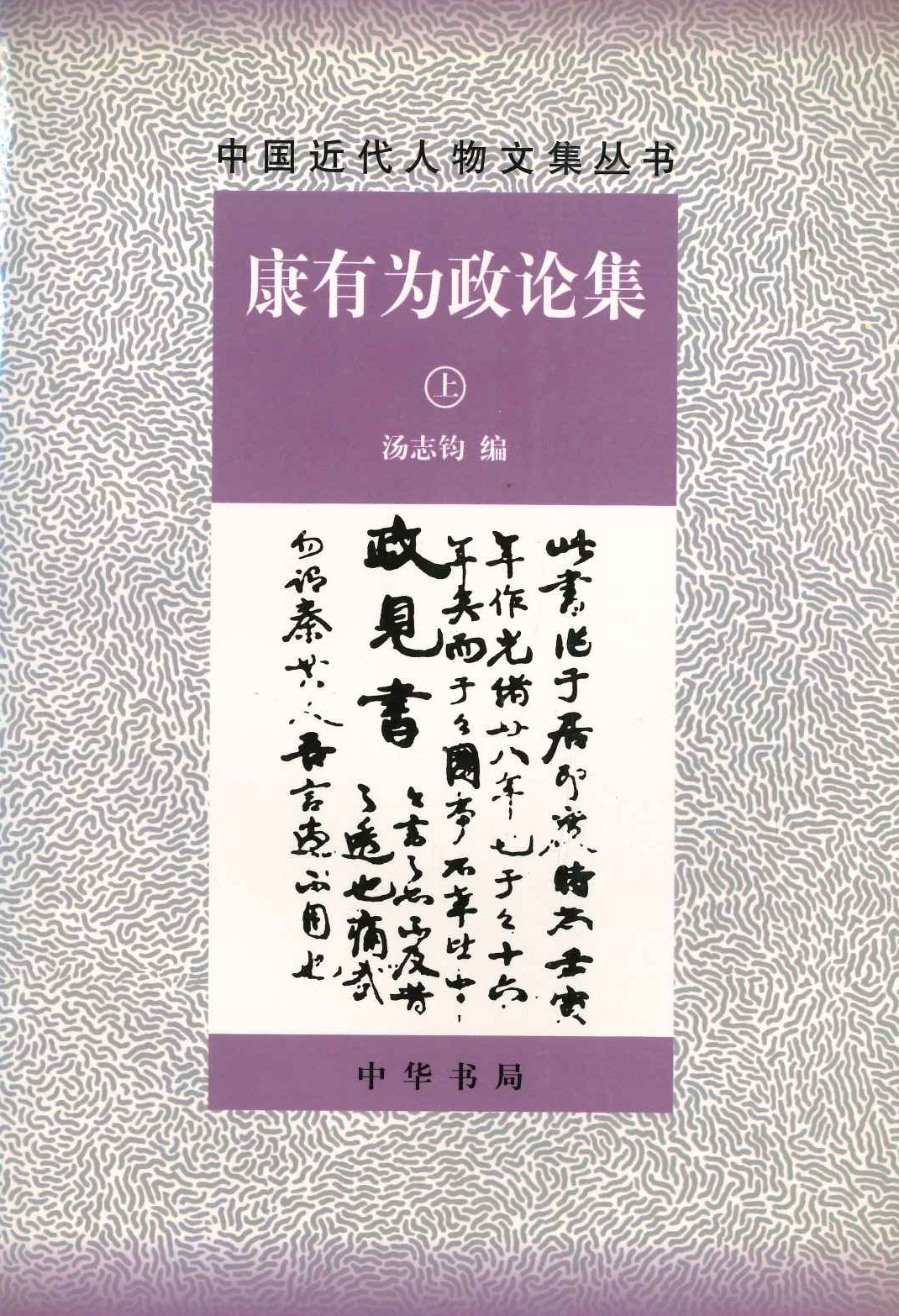 康有为政论集(上下)(中国近代人物文集丛书)